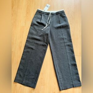Gray Women Pants
